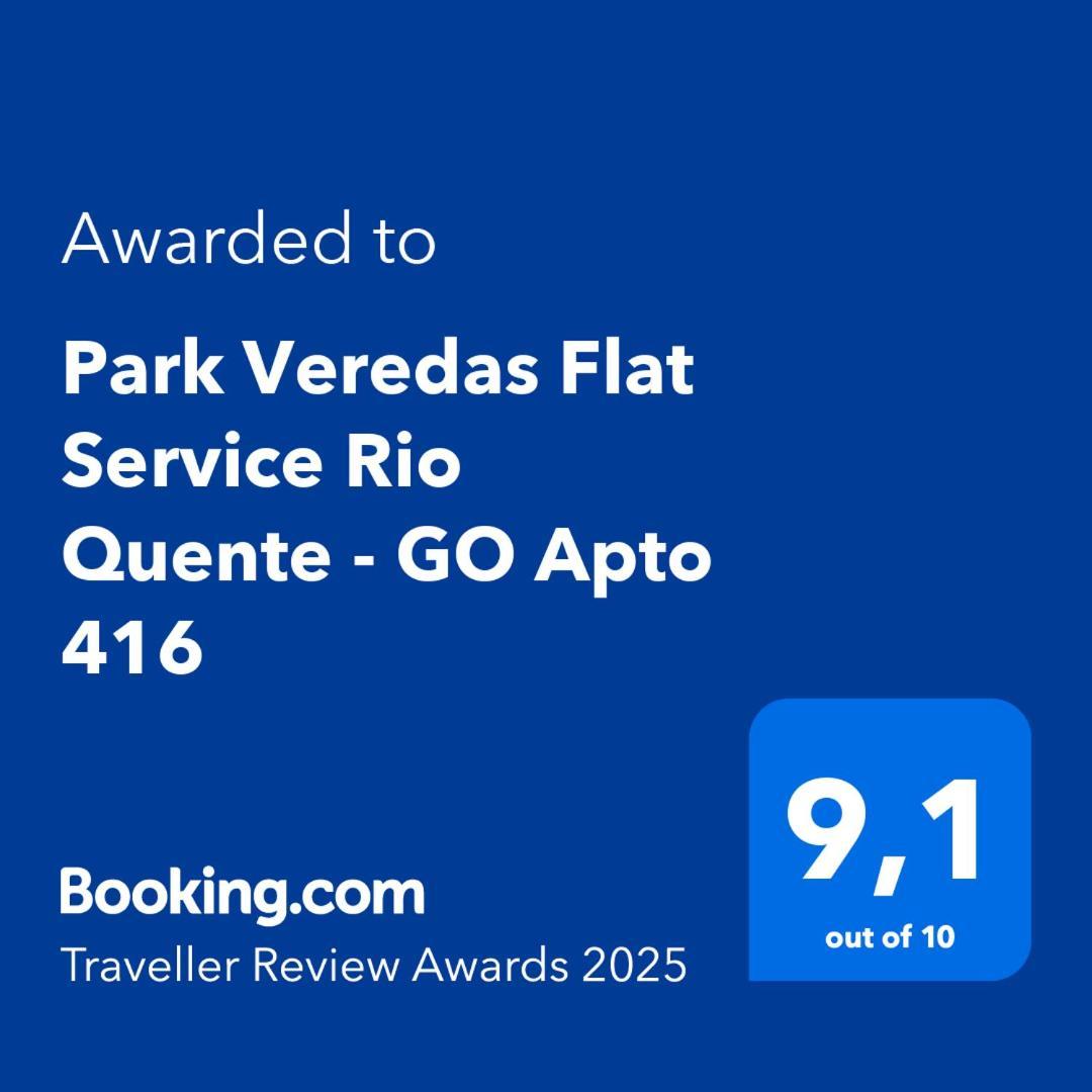 Park Veredas Flat Service - Go Apto 416 Rio Quente