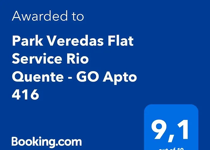 Park Veredas Flat Service Rio Quente - Go Apto 416